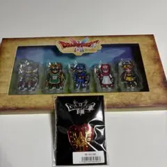 ドラゴンクエストⅠ&Ⅱ e-STORE特典 アクリルブロック ロトの盾ピンズ