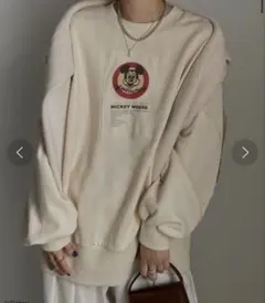 AMERI Disney MICKEY TAG SWEAT TOPのサムネイル