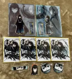 鬼滅の刃 時透無一郎 アクスタ 缶バッジ 色紙 コースター ポストカード