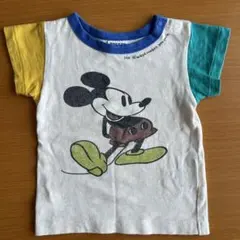BREEZE ブリーズ　ミッキーマウス Tシャツ 80㎝　カラフル