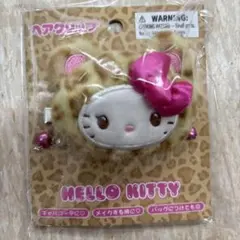 サンリオ　ハローキティ　ギャルくまデザイン　フェイス形ヘアクリップ　　【新品】