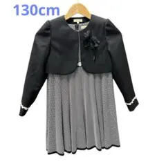 美品　Hushush フォーマルワンピース＆ジャケット　130cm 女の子