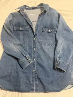 JEANASIS デニムブルー 長袖シャツ