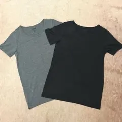 ユニクロ ヒートテックUネックT 半袖150cm 2枚セット