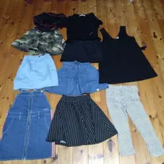 女の子 キッズ服 まとめ売り 140 オールシーズン 29点 お得セット