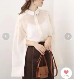 one after another NICE CLAUP マルチWAY長袖シャツ