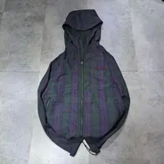 00s Columbia check shell jacket y2k 短丈