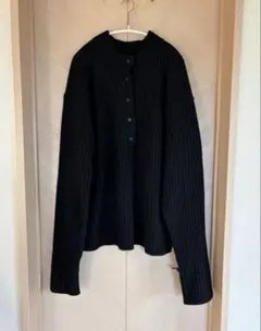 CITYSHOP RIB HENRY NECK SWEATER：ニット