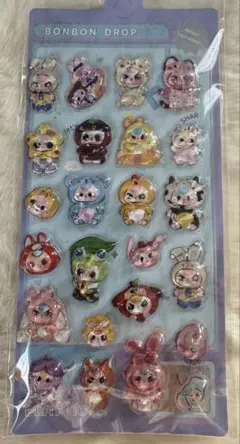 ベビスリーBONBON DROP ウォーター入りシール 4枚セット