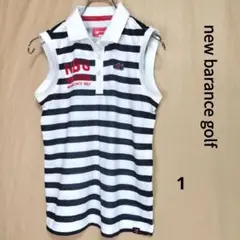 new barance golf ノースリーブシャツ サイズ1