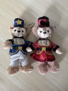 ダッフィー シェリーメイ ぬいぐるみバッジ くるみ割り人形 ディズニー