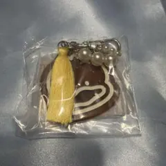 あひるのペックル べっ甲風キーチェーン