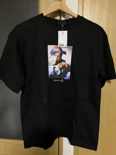 H&M 2PAC ブラック プリントTシャツ Mサイズ