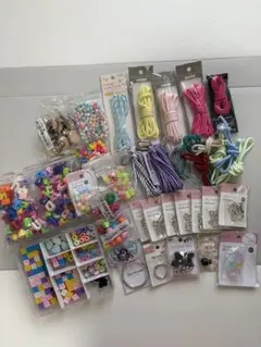 パラコード アクリルパーツ キーホルダー カラビナ セット - メルカリ