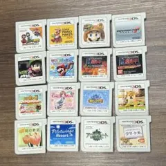 ニンテンドー3DS ゲームソフトセット まとめ売り 16個セット