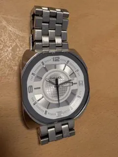 DIESEL アナログ腕時計 シルバー