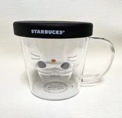 STARBUCKS ハロウィンダブルウォールグラスマグ猫　2024