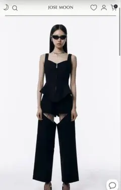 LAYERED PEPURUM TOPS/レイヤードペプラムトップス - メルカリ