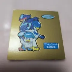 ポケモンパン デコキャラシール ⭐クワッス&ウェルカモ&ウェーニバル