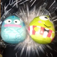 サンリオ ハンギョドン 　けろけろけろっぴもっちりボールチェーンマスコット