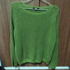 ユニクロメッシュクルーネックセーター