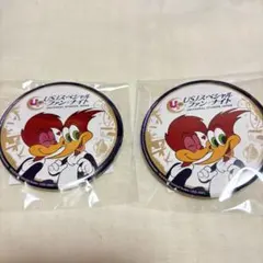 ウッディ・ウッドペッカー ファンナイト 缶バッジ 2個セット