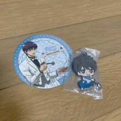 【銀魂】志村新八　アニカフェ　コースター　ラバスト