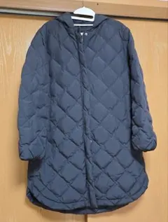 アンフィーロ　TAION キルティングダウンジャケット フード付き