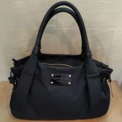 Kate spade ケイトスペード☆ナイロントートバッグ ブラック