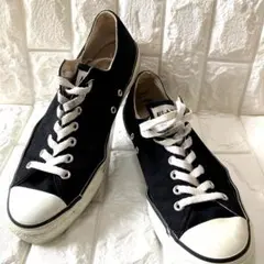 CONVERSE ALL STAR❤️ローカット✨チェック柄❤️ブラック✨30センチのサムネイル