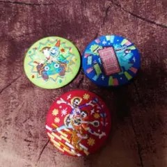 ディズニー　刺繍缶バッジ2 トイ・ストーリー　モンスターズインク　ミゲル