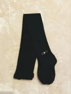 新品未使用♡リボン付きブラックタイツ　120センチ