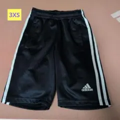 アディダス　adidas　ハーフパンツ　ショートパンツ　3xs　140相当