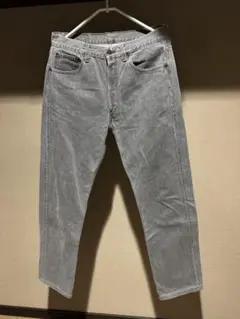 良品 90s LEVI'S 501 先染め ブラック ジーンズ W33 USA製