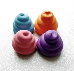 【うんこミュージアム】入場特典+スクイーズ カラフル4個セット