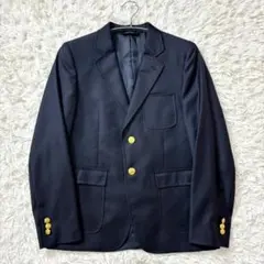 美品　高級　ブルックスブラザーズ × ロロピアーナ　紺ブレザー　金釦