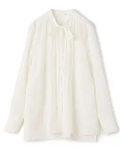 Ballsey クリアデシン ボウタイブラウス