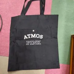 ATMOS PINK トートバッグ ブラック
