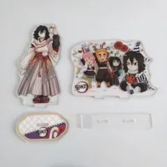 ゆ*)様 鬼滅の刃 伊黒小芭内　ufotable　アクリルスタンド　2点セット