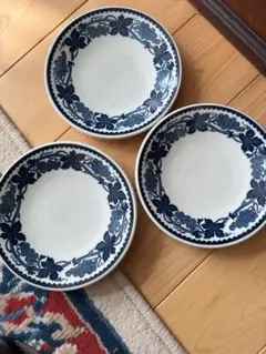 昭和レトロ NIKKO中皿プレート皿 3枚セット