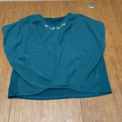 緑色　ノースリーブシャツ　Mサイズ