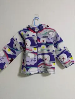 patagonia フリースジャケット 3T 動物柄