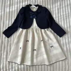 極美品✨CHOPIN ショパンドゥ フォーマル ワンピース ボレロ 130cm