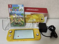 Nintendo Switch Lite 本体 イエロー　どうぶつの森セット