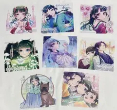 약사의 혼잣말 アニメイト 特典 ミニ色紙 묶음 판매 8種 猫猫