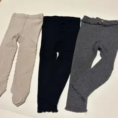 レギンス3点セット　バースデイ　ユニクロ　ZARA