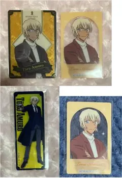 名探偵コナン コナンプラザ てんぼうパーク クリアカード 安室透 4点