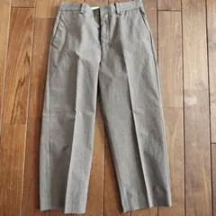 YAECA ウールパンツクリースド