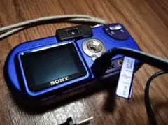 希少 動作品 平成レトロ SONY Cyber−Shot DSC- P2 ブルー 2025年最新】SONY cyber-shot dsc-p2の人気アイテム - メルカリ