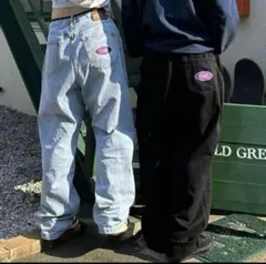 最終値下げ❗️新品・未使用　OLD GREEN Baggy Denim Pants
